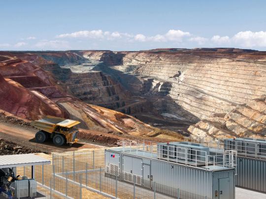 Mobile Power Unit Container for Mining